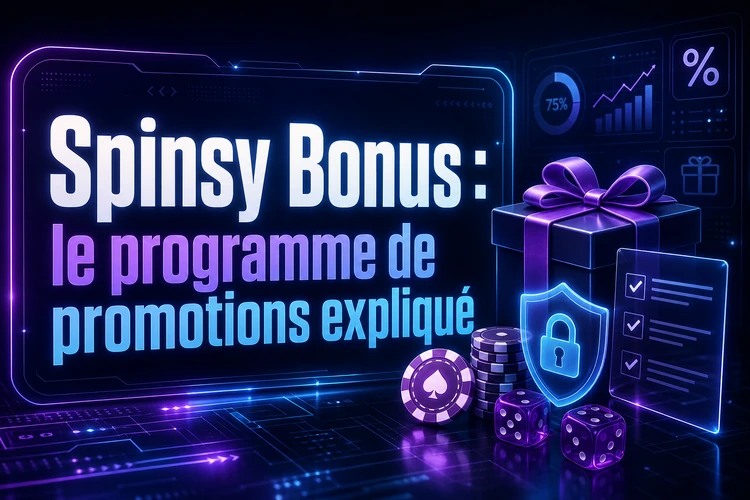 Spinsy Bonus: le programme de promotions expliqué