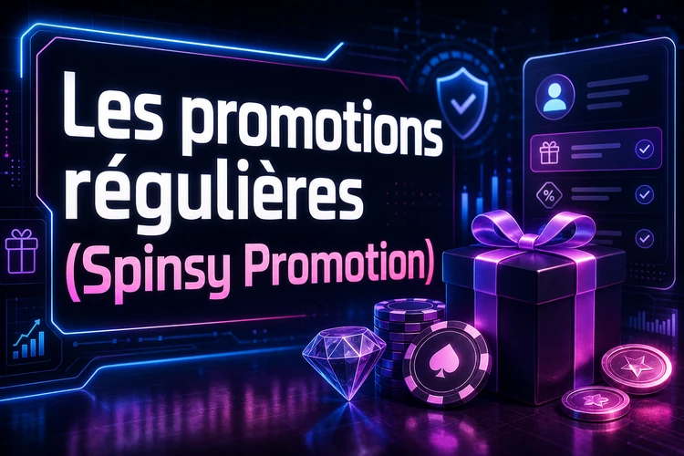Les promotions régulières (Spinsy Promotion)